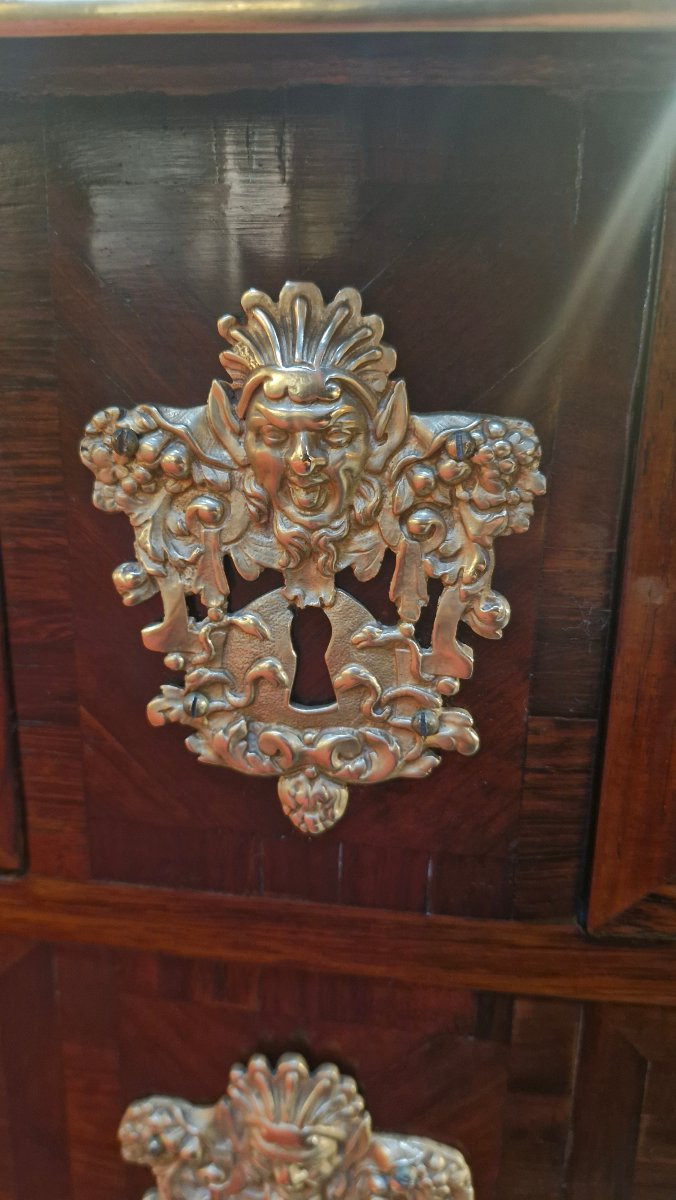 Louis XIV Regency Period Chest Of Drawers-photo-4