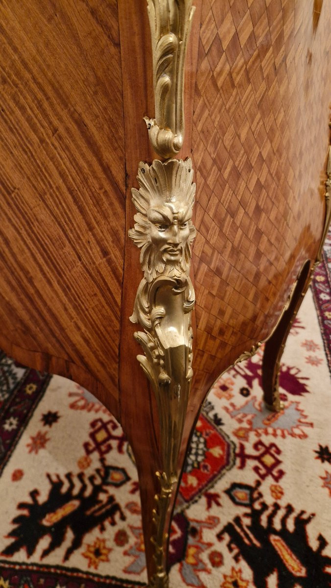 Cylinder Desk Clock, Napoleon III Era -photo-4