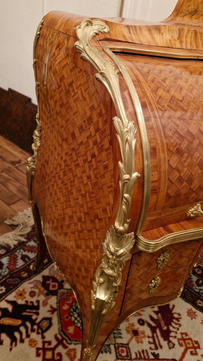 Cylinder Desk Clock, Napoleon III Era -photo-5