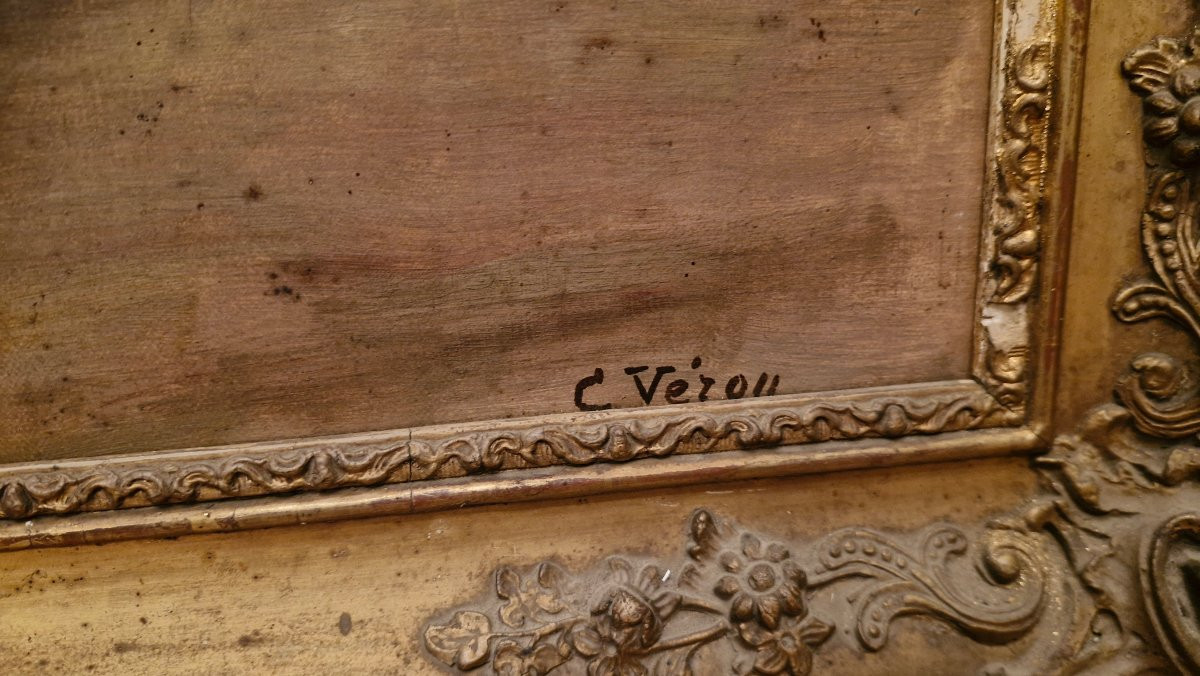 Nature morte au lièvre, huile sur toile -photo-4