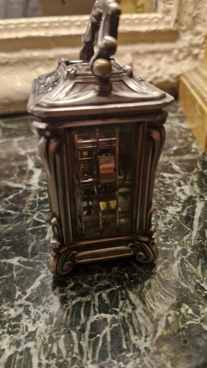 Officer's Clock, Antique Alarm Clock-photo-4