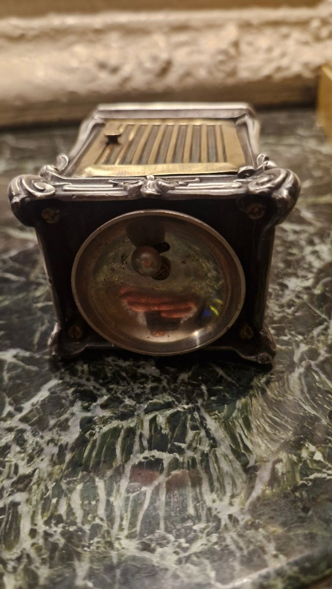 Officer's Clock, Antique Alarm Clock-photo-5