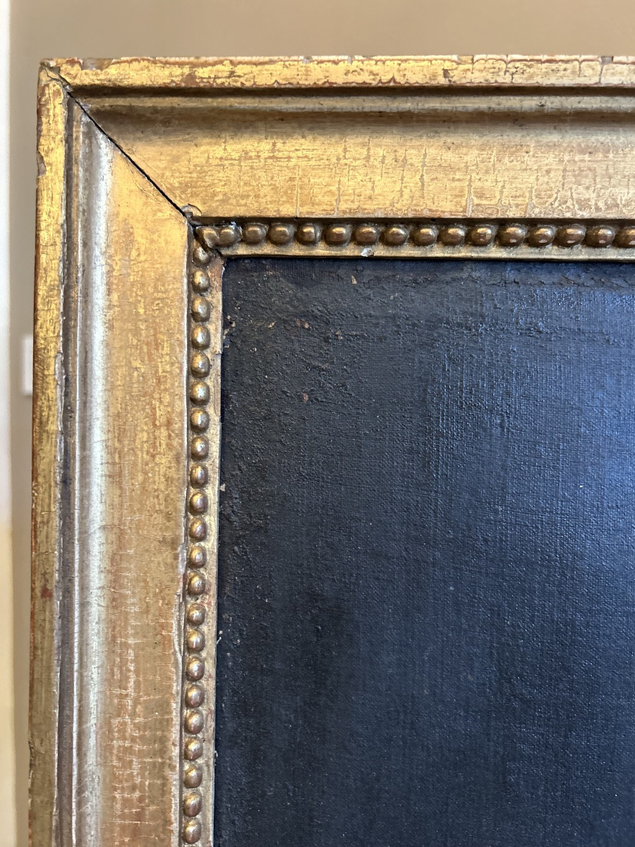 Portrait de femme  en habit de dentelle XVIIIe siècle -photo-6