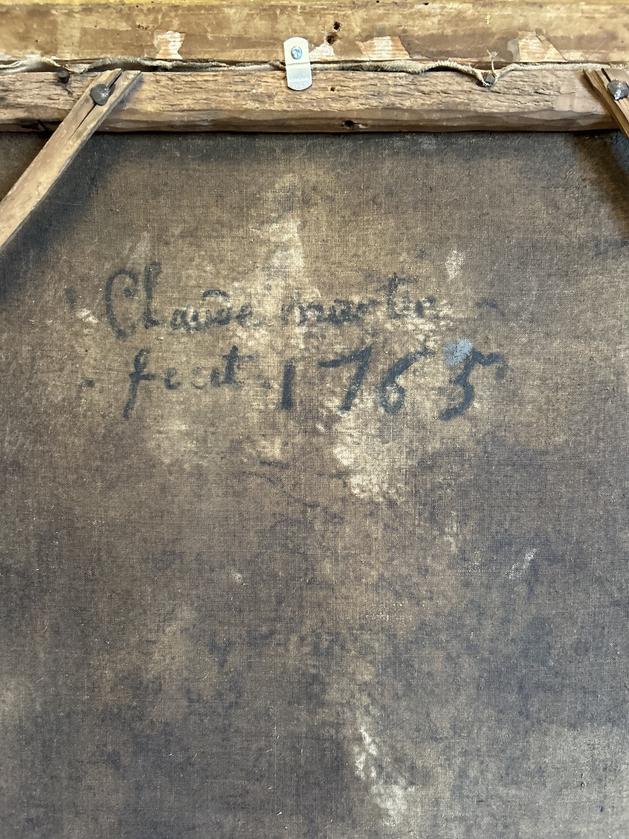 Portrait de femme  en habit de dentelle XVIIIe siècle -photo-8