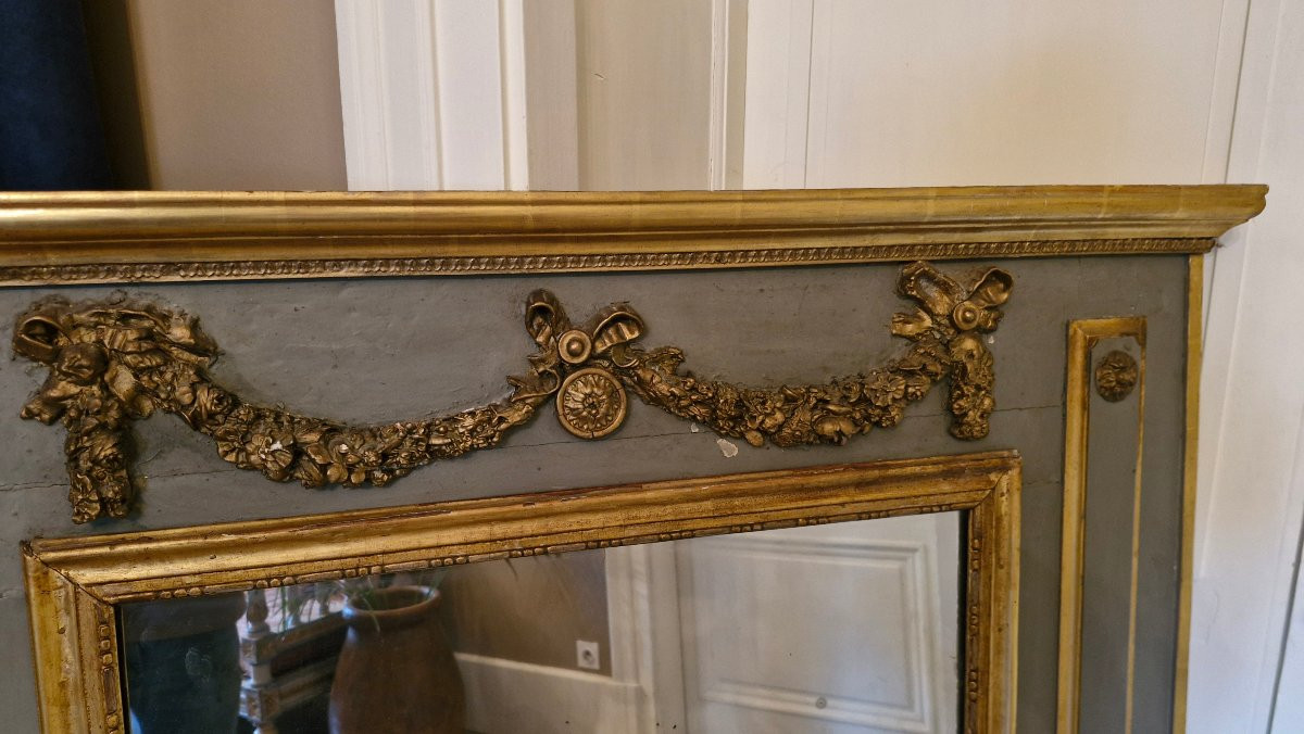 Louis XVI Period Trumeau -photo-3