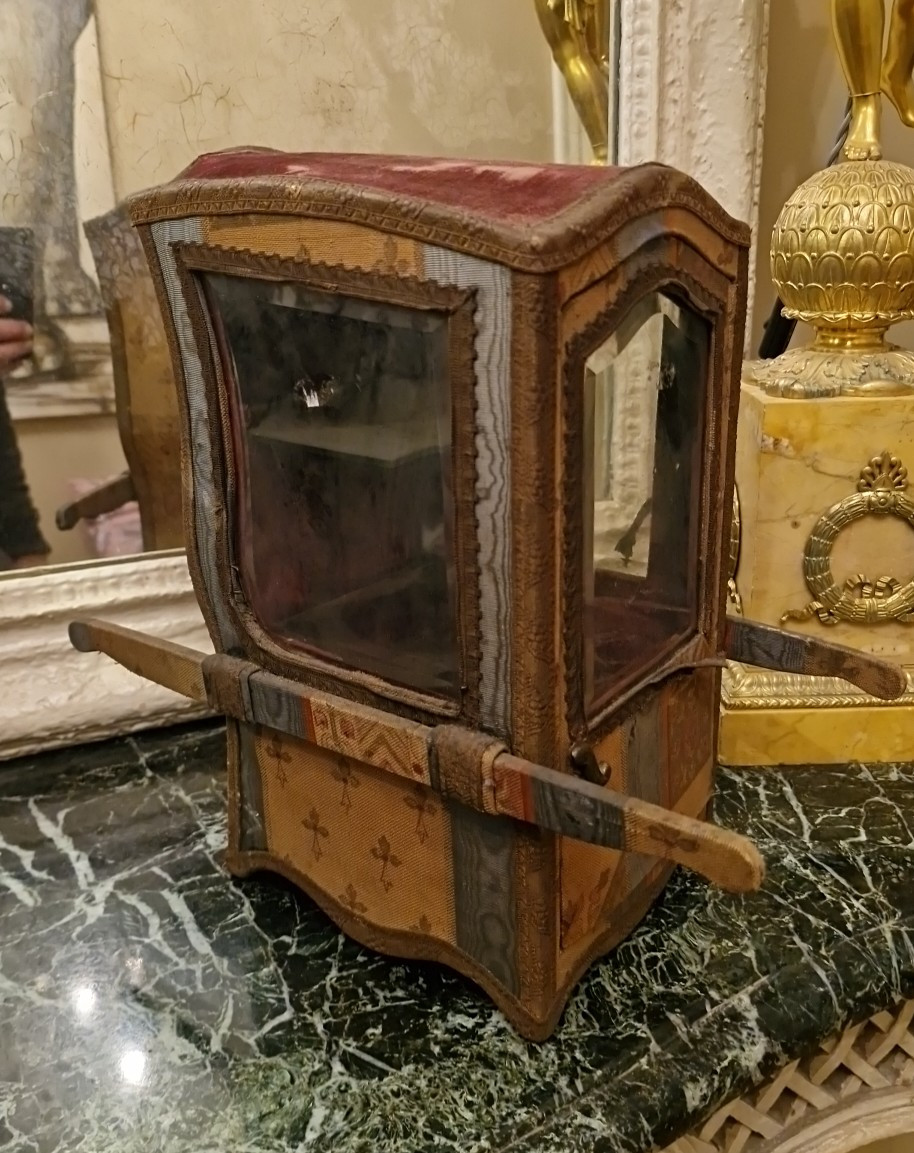 Napoleon III Display Case, Sedan Chair