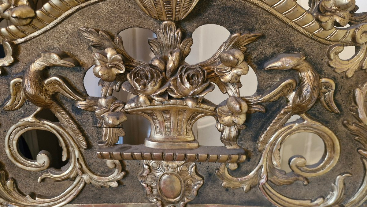 Giltwood Mirror From The 18th Century -photo-3
