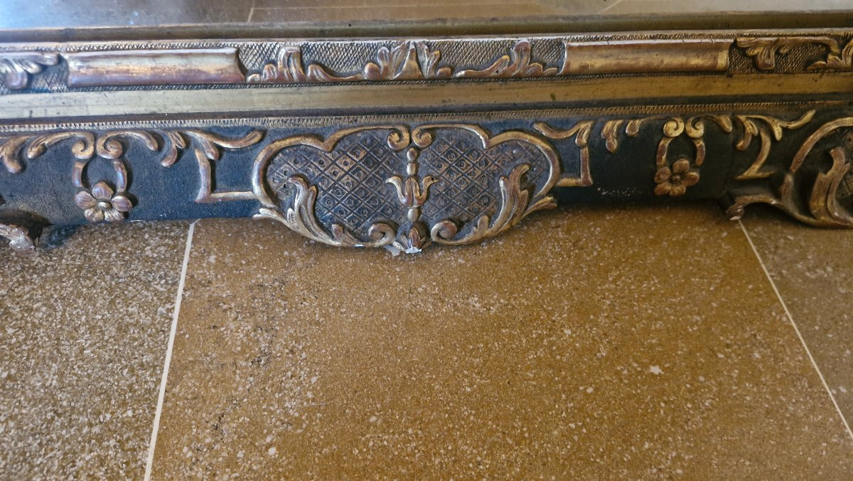 Giltwood Mirror From The 18th Century -photo-4