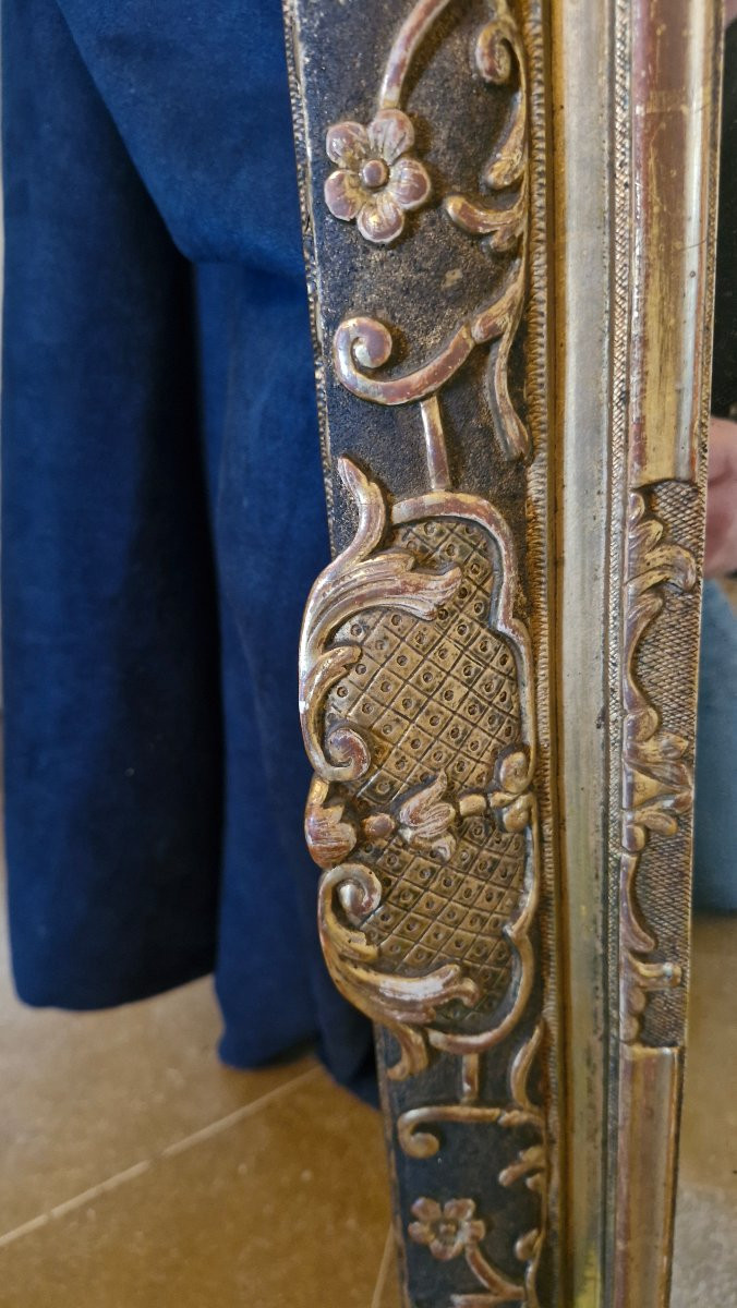 Giltwood Mirror From The 18th Century -photo-5