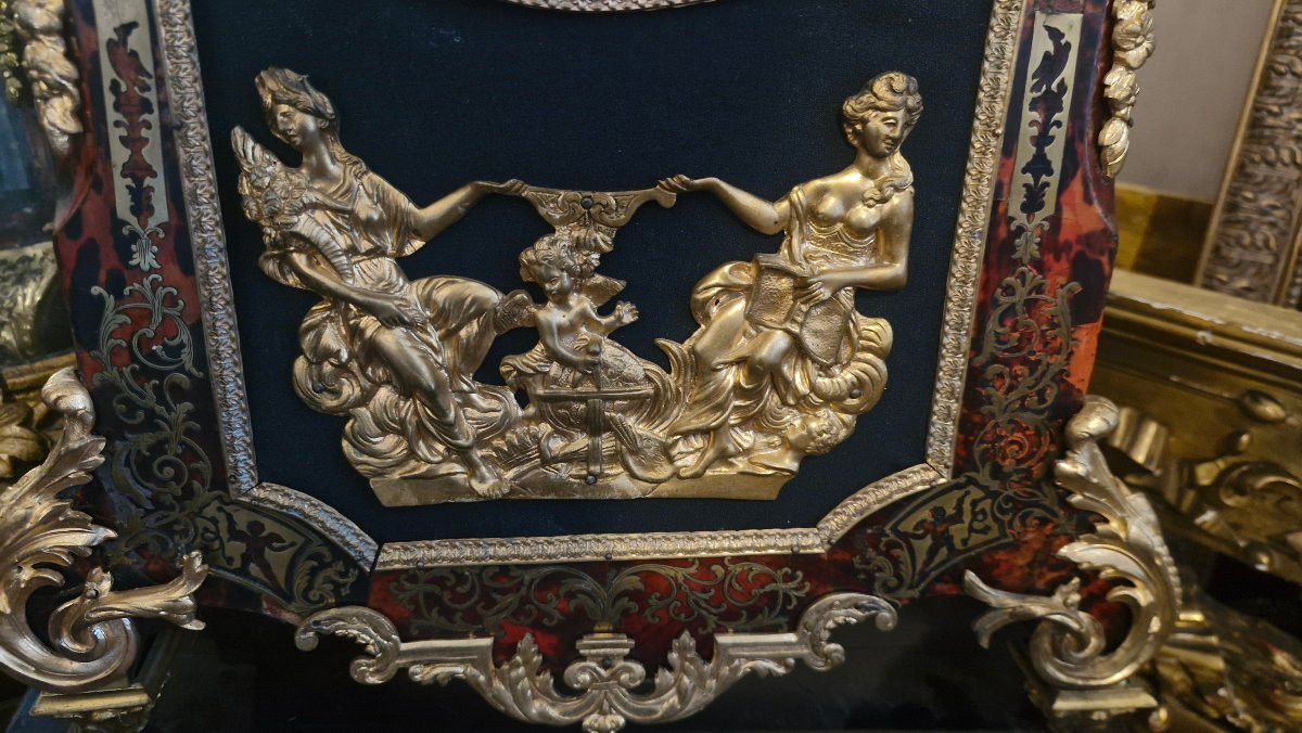 Cartel, Nun In Boulle Marquetry-photo-3