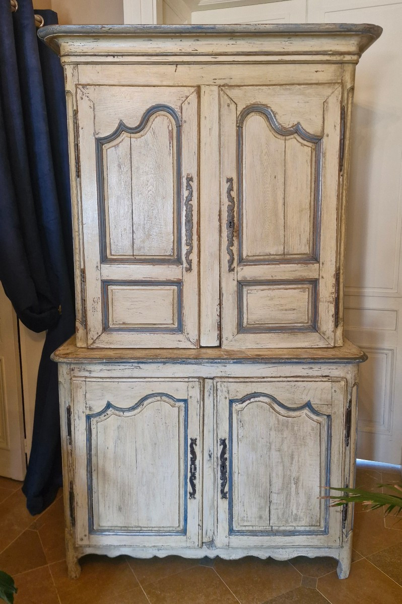 18th C. Patinated Wood Presentation Sideboard