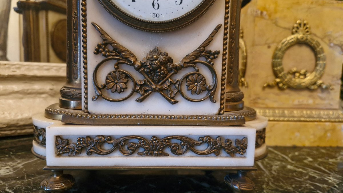 Louis XVI Style Bronze Clock-photo-1