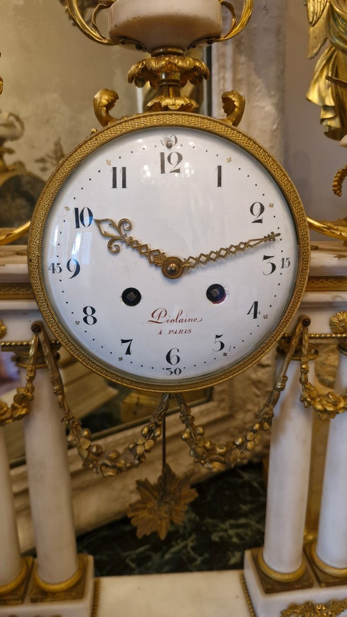 Louis XVI Portico Clock-photo-3