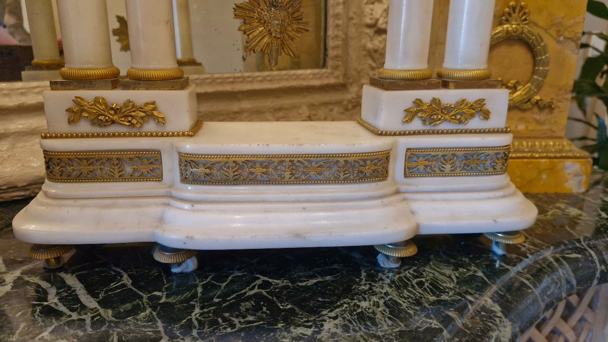 Louis XVI Portico Clock-photo-2