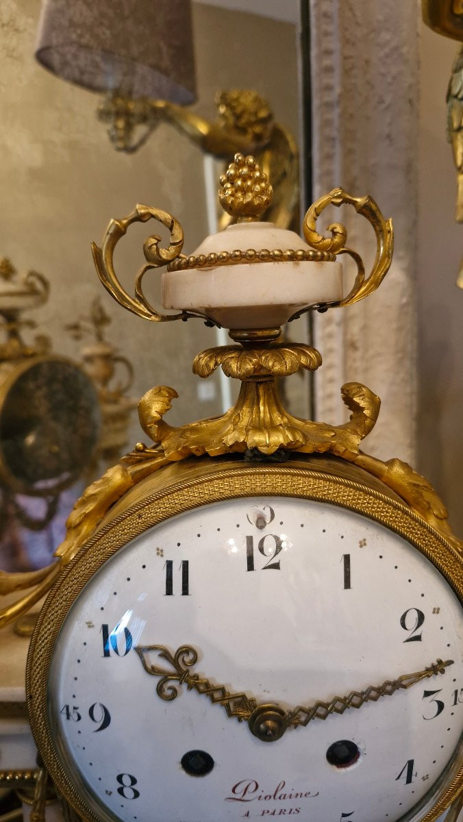 Louis XVI Portico Clock-photo-4