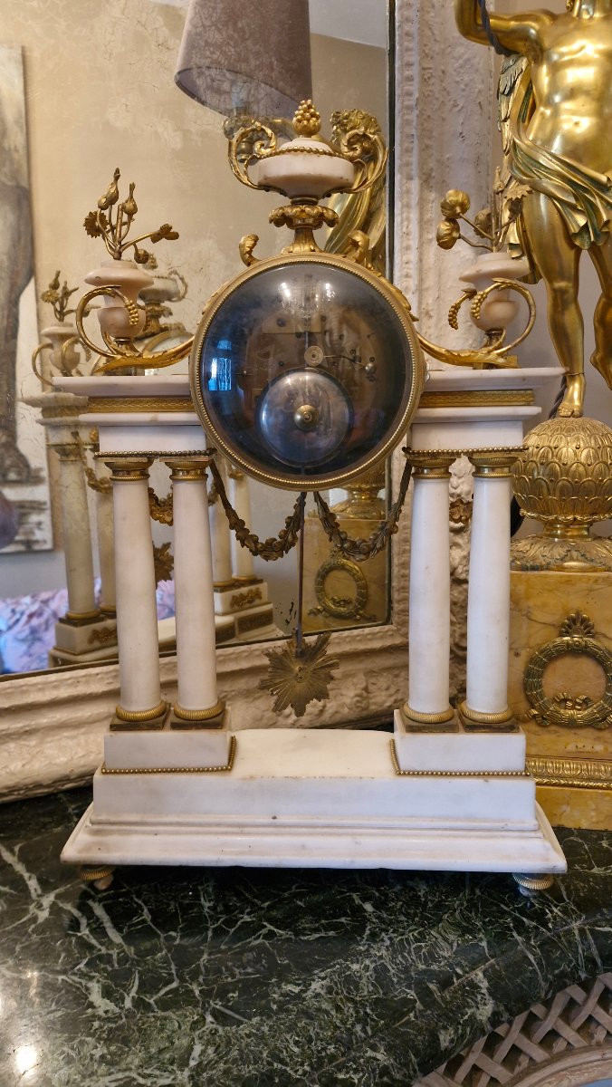 Louis XVI Portico Clock-photo-6