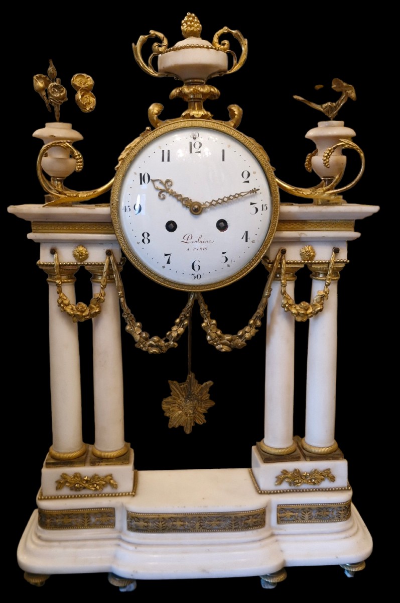 Louis XVI Portico Clock