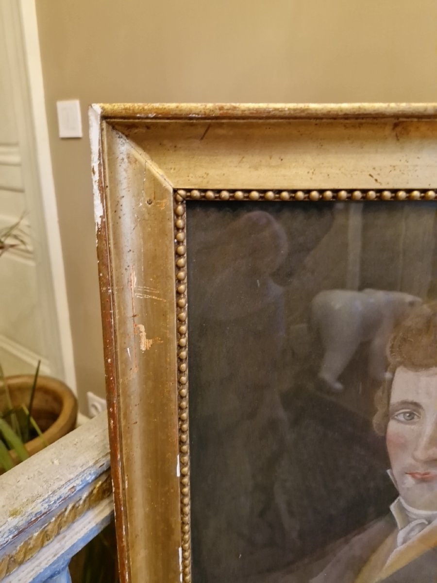 Pastel, Portrait Of A Man-photo-1
