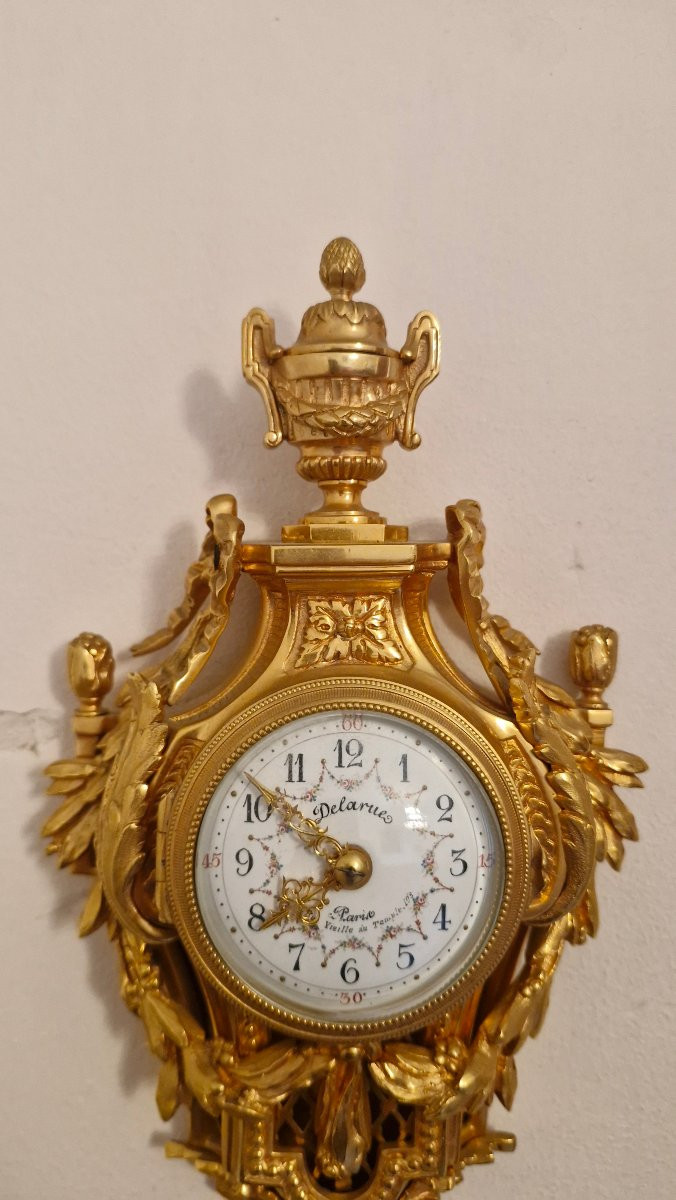 Louis XVI Style Ormolu Alcove Cartel-photo-2