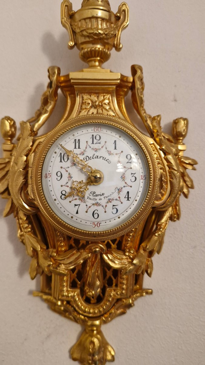 Louis XVI Style Ormolu Alcove Cartel-photo-3