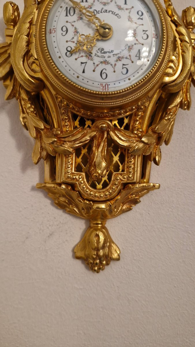 Louis XVI Style Ormolu Alcove Cartel-photo-4