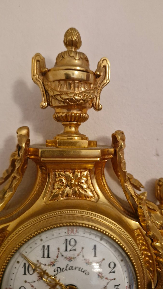 Louis XVI Style Ormolu Alcove Cartel-photo-3
