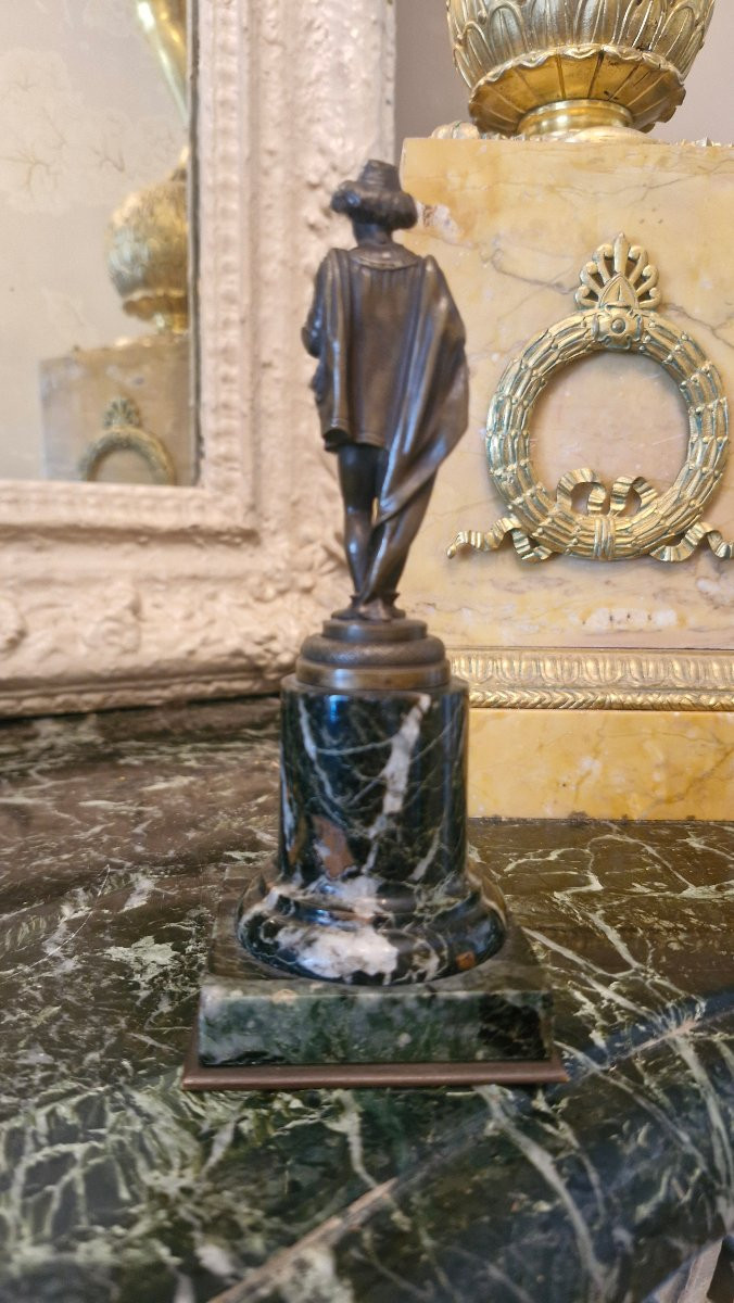 Bronze Sculpture Of A Man-photo-4