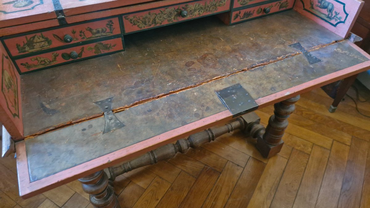 Bureau Louis XIII Arte povera-photo-1