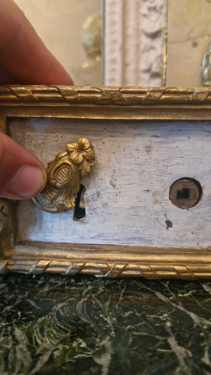 Serrure de château d'époque XIX Ème siècle -photo-2
