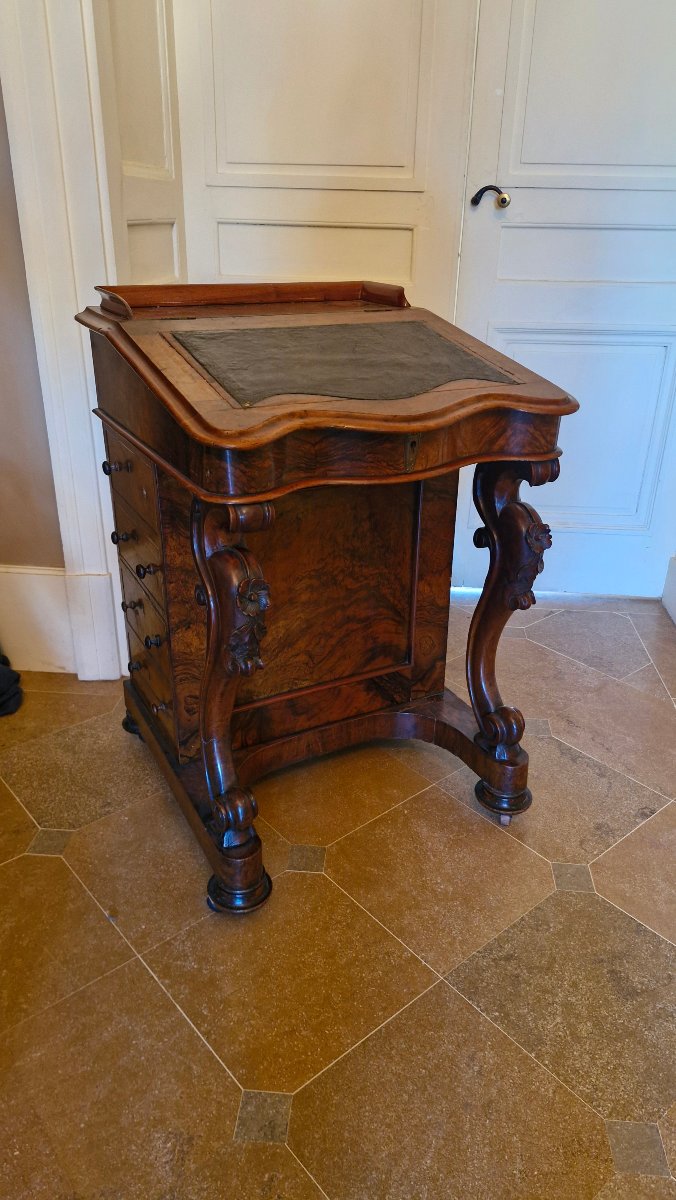 Bureau Davenport en acajou XIX Ème S 