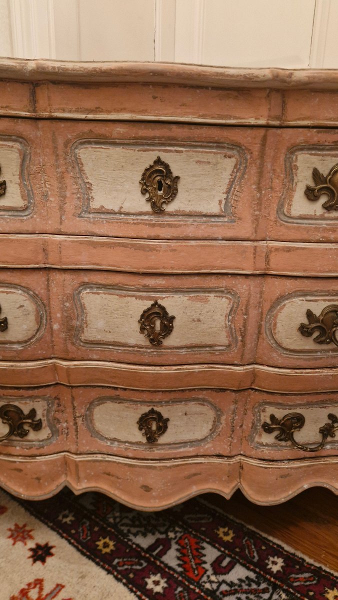 Commode tombeau patiné Époque XVIII Ème S -photo-4
