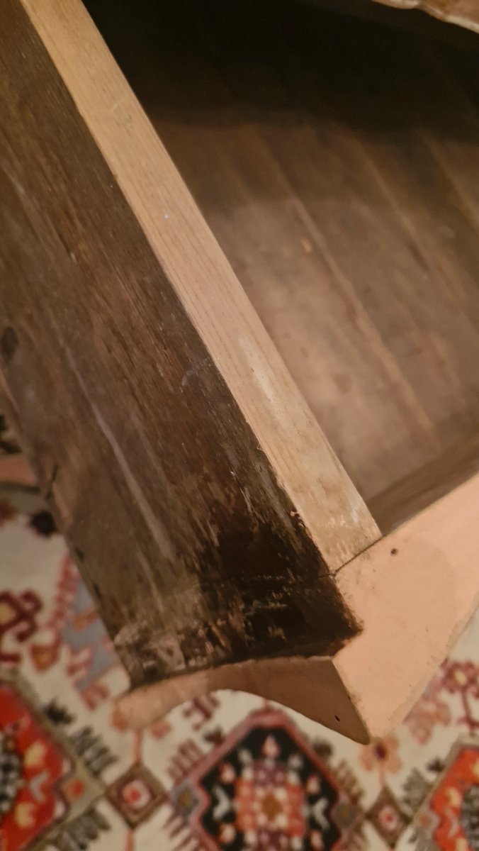Commode tombeau patiné Époque XVIII Ème S -photo-4