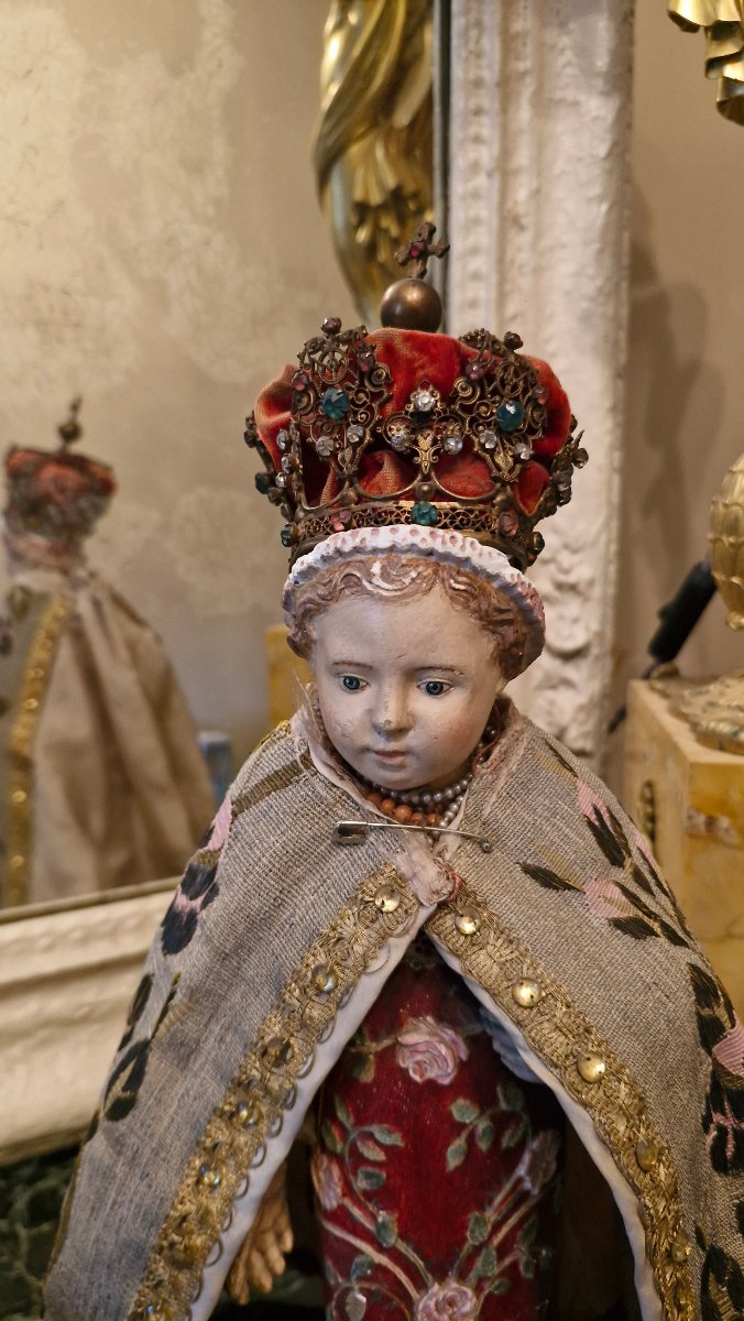 Enfant de Prague, statue Religieuse -photo-4