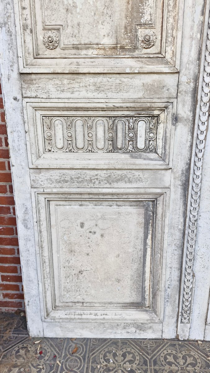 Pair Of Louis XVI-style Castle Doors-photo-2