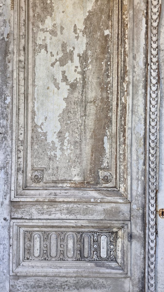 Pair Of Louis XVI-style Castle Doors-photo-4