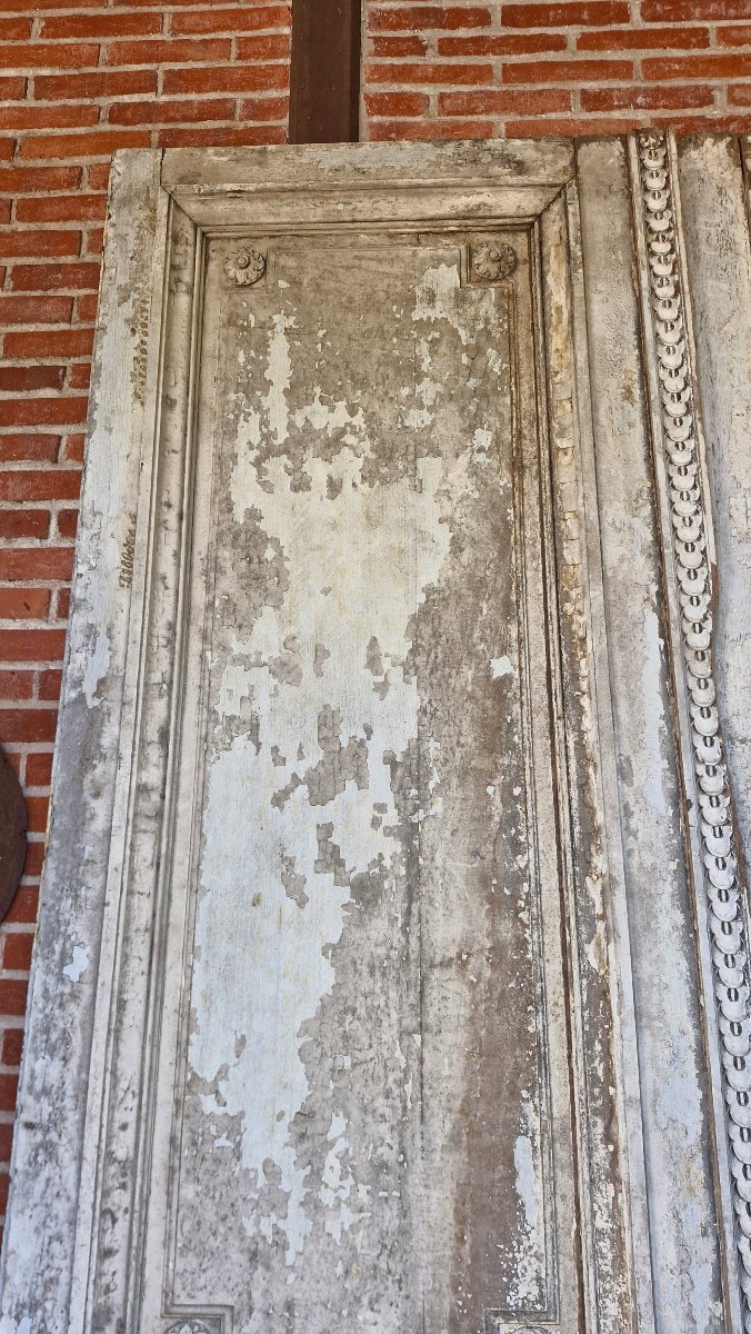 Pair Of Louis XVI-style Castle Doors-photo-3