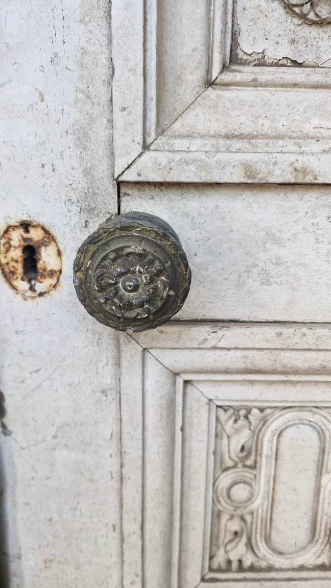 Pair Of Louis XVI-style Castle Doors-photo-4
