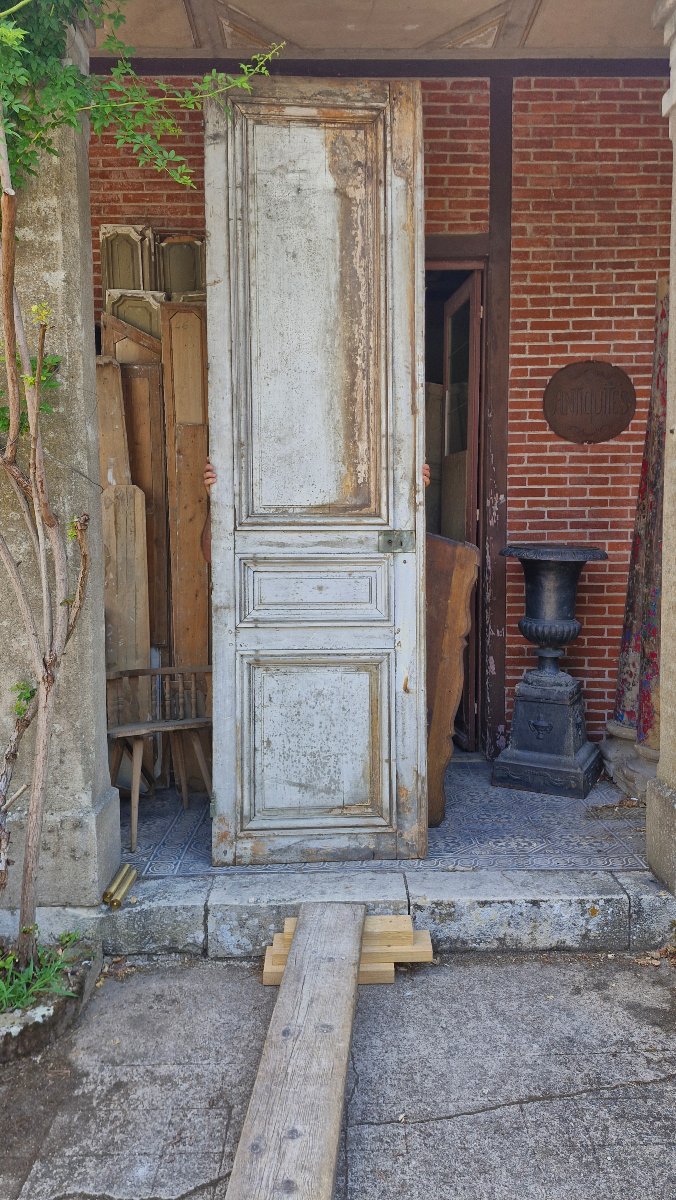 Pair Of Louis XVI-style Castle Doors-photo-5