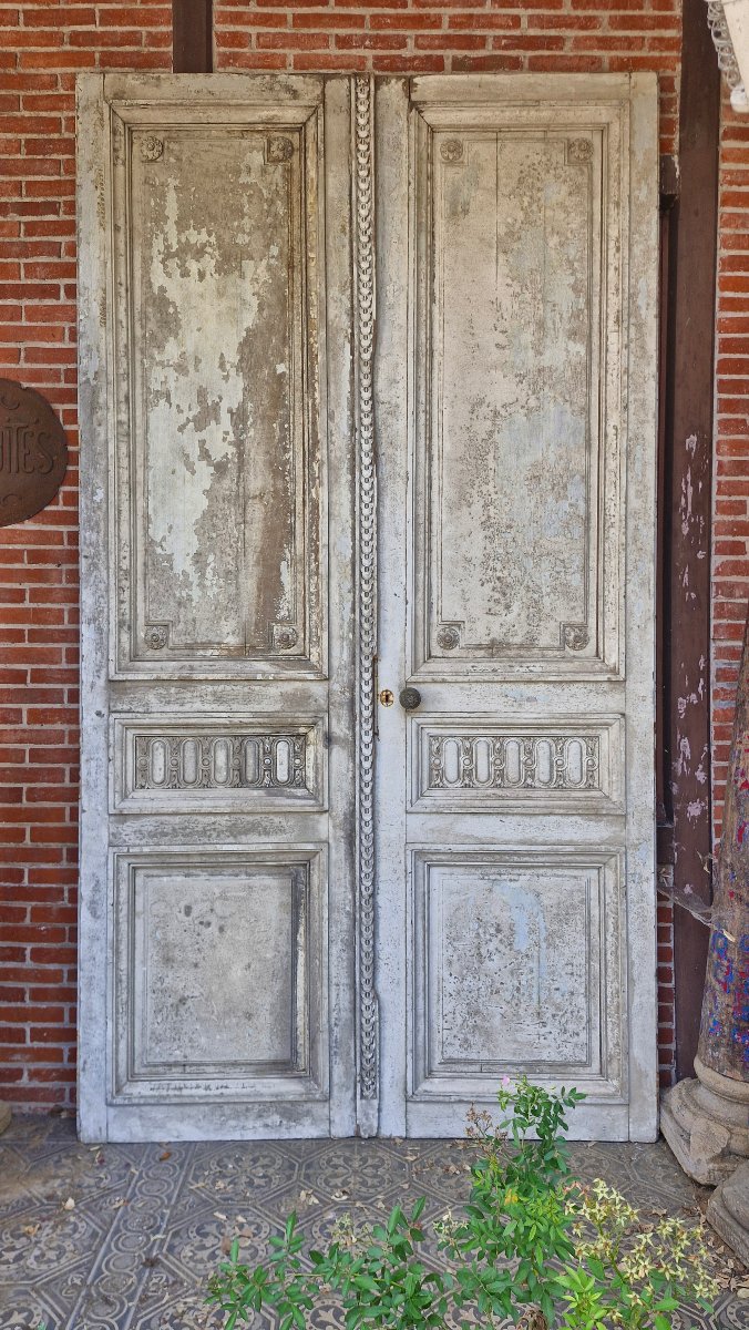 Pair Of Louis XVI-style Castle Doors
