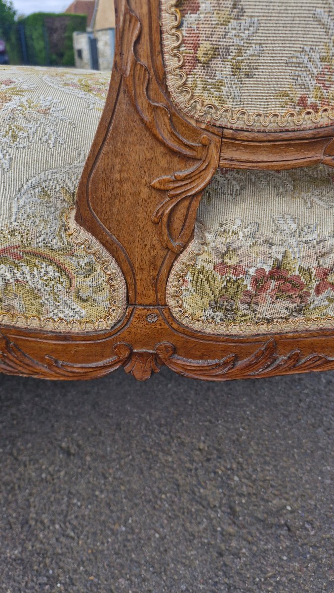 Méridienne de style Louis XV -photo-3