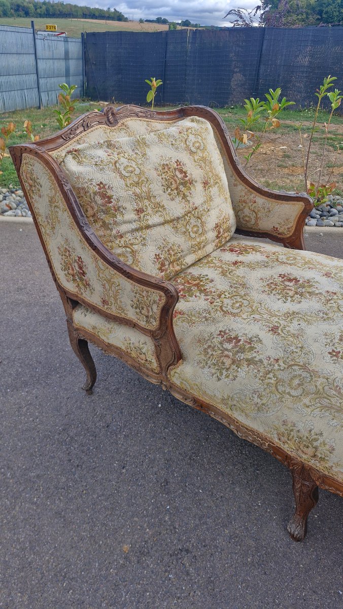 Méridienne de style Louis XV -photo-5