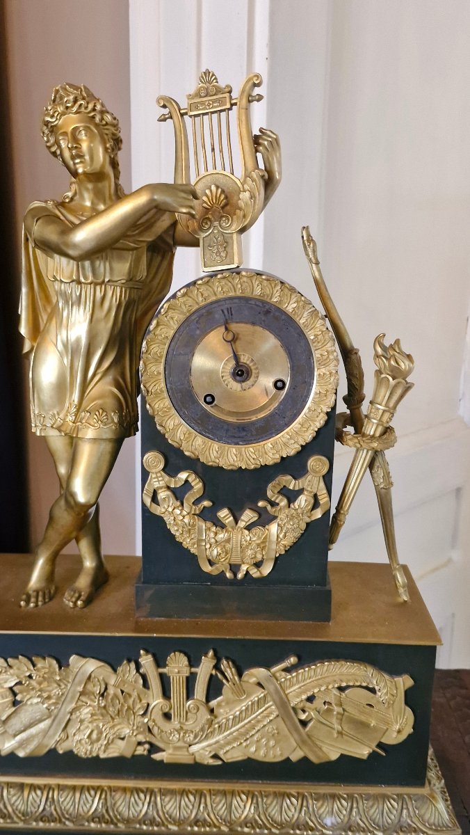 Empire-style Bronze Clock -photo-4