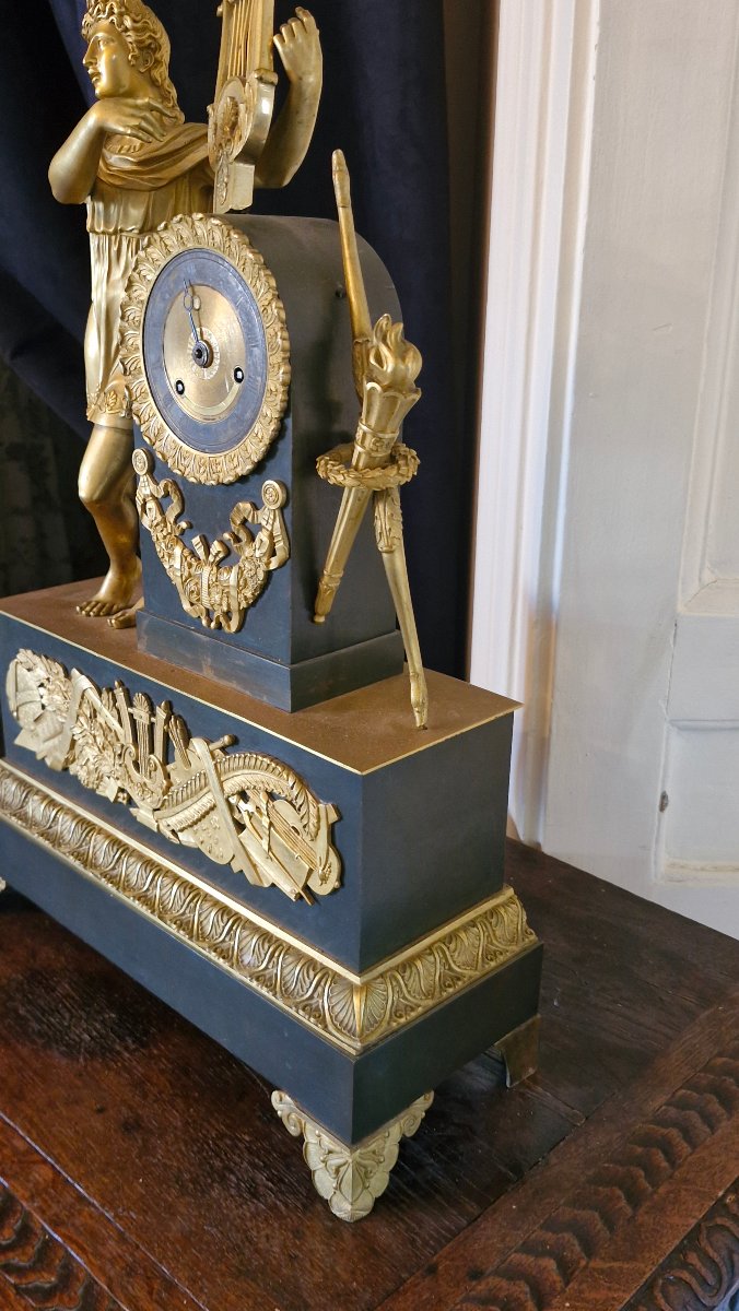 Empire-style Bronze Clock -photo-2