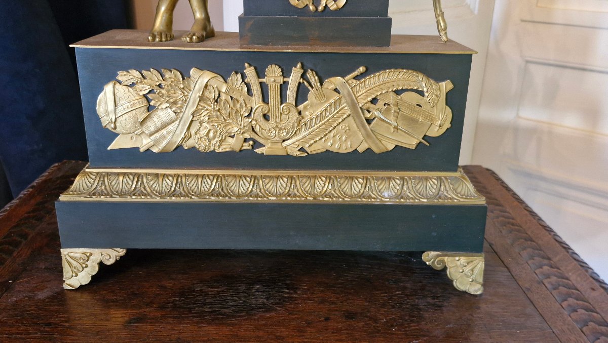 Empire-style Bronze Clock -photo-4