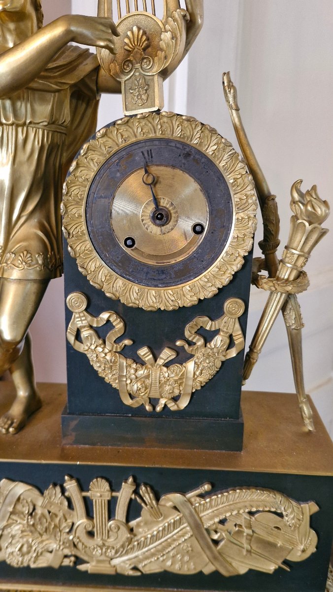 Empire-style Bronze Clock -photo-5