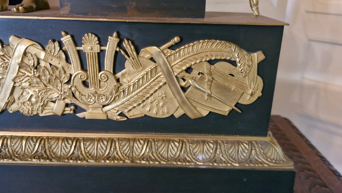 Empire-style Bronze Clock -photo-6