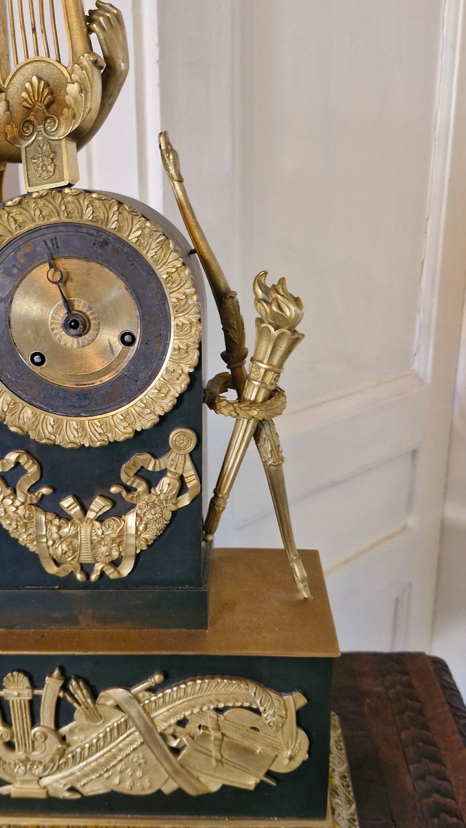 Empire-style Bronze Clock -photo-7