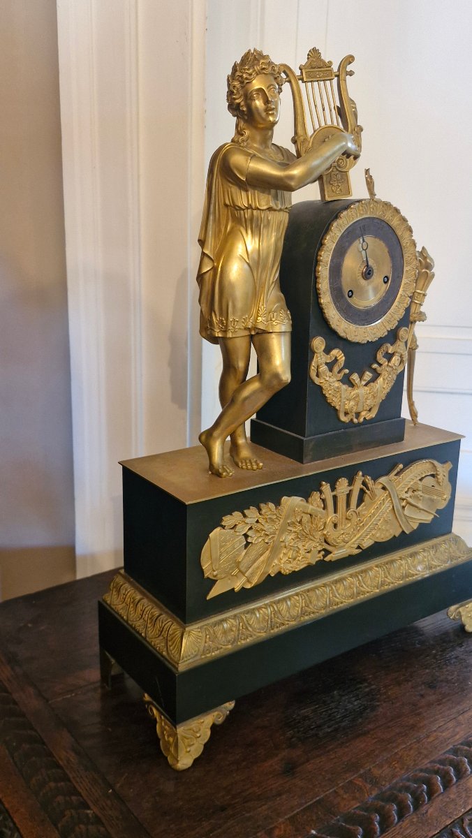 Empire-style Bronze Clock -photo-8