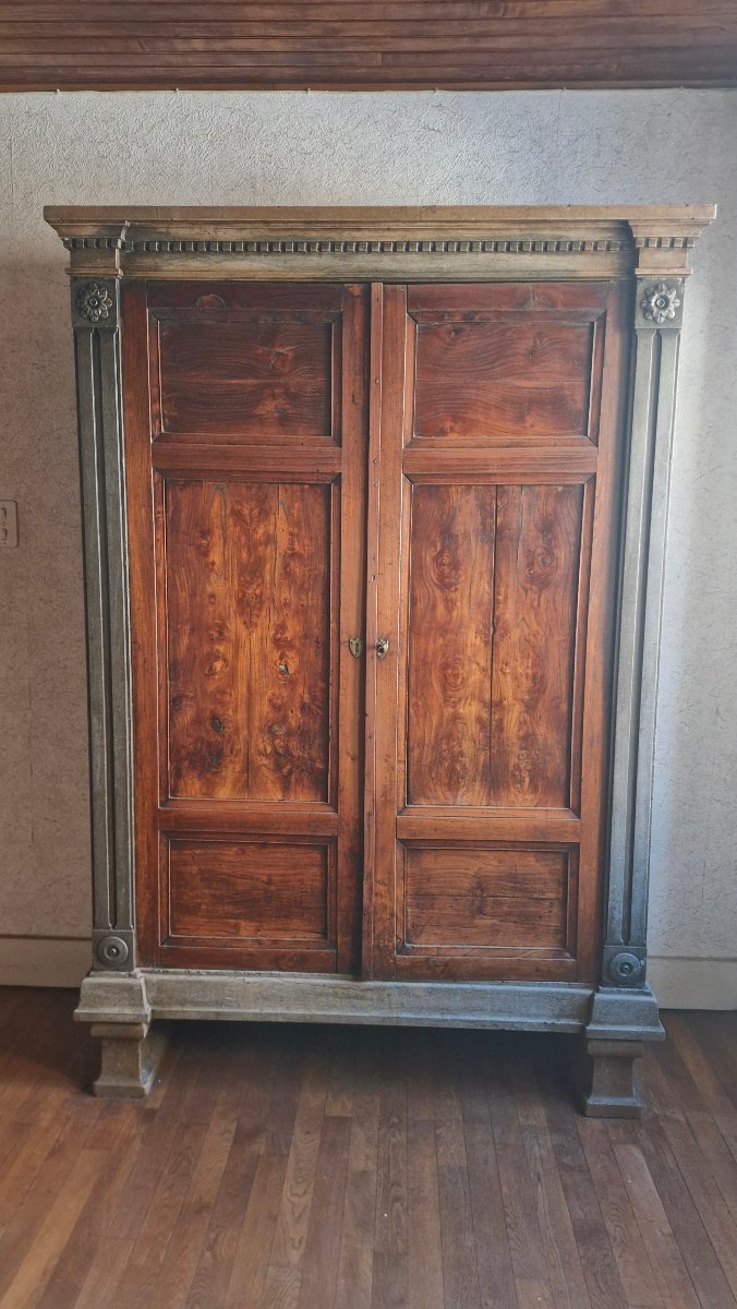 Louis XVI-era Stone Cabinet -photo-3