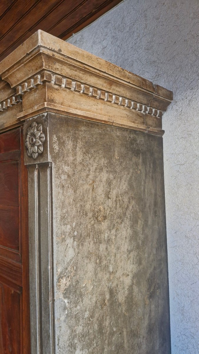 Louis XVI-era Stone Cabinet -photo-8